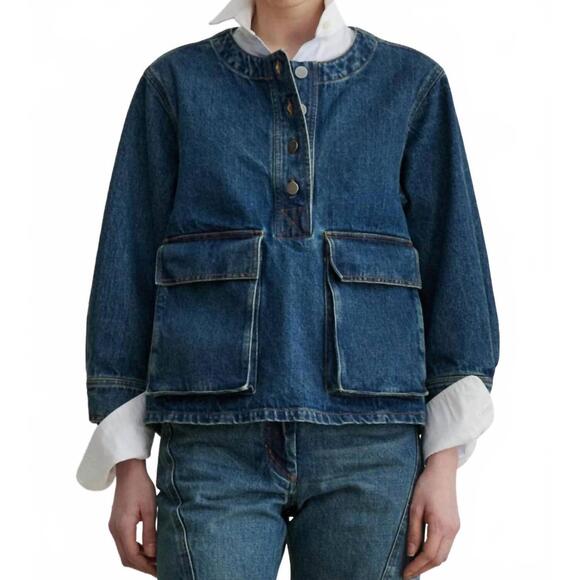 RACHEL COMEY Tops - NEW RACHEL COMEY cai denim top in aged indigo